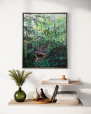 Walk in the Woods (Verdant Green) - Open Edition Canvas Print