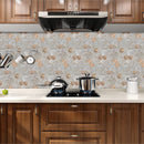 Hexagon Stick Wall Tiles