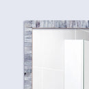 Make to Order Classic Grey Mirror Bone Inlay Collection in 4 Sizes