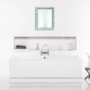 Make to Order Taj Green Mirror Bone Inlay Collection in 4 Sizes