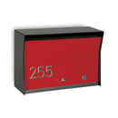 RetroBox Locking Wall Mounted Mailbox in COCONUT