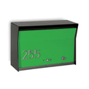 RetroBox Locking Wall Mounted Mailbox in COCONUT