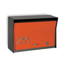 RetroBox Locking Wall Mounted Mailbox in COCONUT