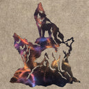 Wolf Song Night Metal Art (