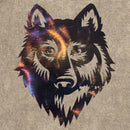 Wolf Face Front Metal Art (