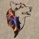 Wolf Face Profile Metal Art (