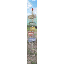 North Georgia Mountains Mountain Directional | Wall Art Print on Real Wood