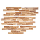 Farmhouse Rustic Teak 3D Wall Panels – (13 sq ft)
