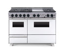 48” True Dual-Fuel Self-Cleaning Convection Range with Sealed Burners