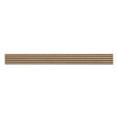Natural 3D Prefinished Wood Slat Acoustic Fluted Sound Absorbing Wall Paneling (Set of 4) - MSI Collection