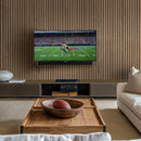 Natural 3D Prefinished Wood Slat Acoustic Fluted Sound Absorbing Wall Paneling (Set of 4) - MSI Collection