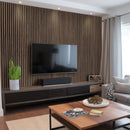 Tawny 3D Prefinished Wood Slat Acoustic Fluted Sound Absorbing Wall Paneling (Set of 4) - MSI Collection