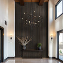 Umber 3D Prefinished Wood Slat Acoustic Fluted Sound Absorbing Wall Paneling (Set of 4) - MSI Collection