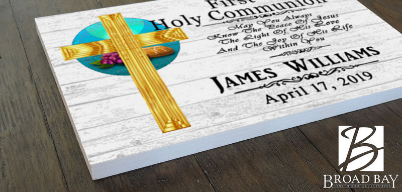 Personalized Communion Gift First Holy Communion for Boys or Girls