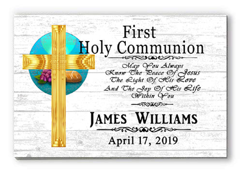 Personalized Communion Gift First Holy Communion for Boys or Girls