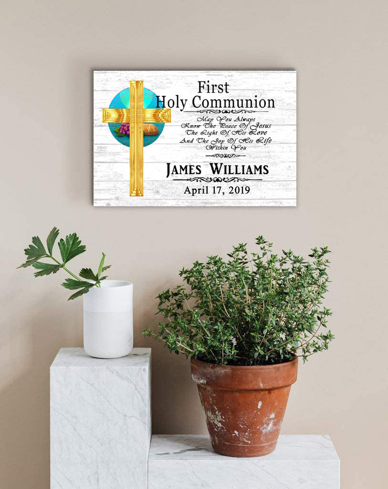 Personalized Communion Gift First Holy Communion for Boys or Girls