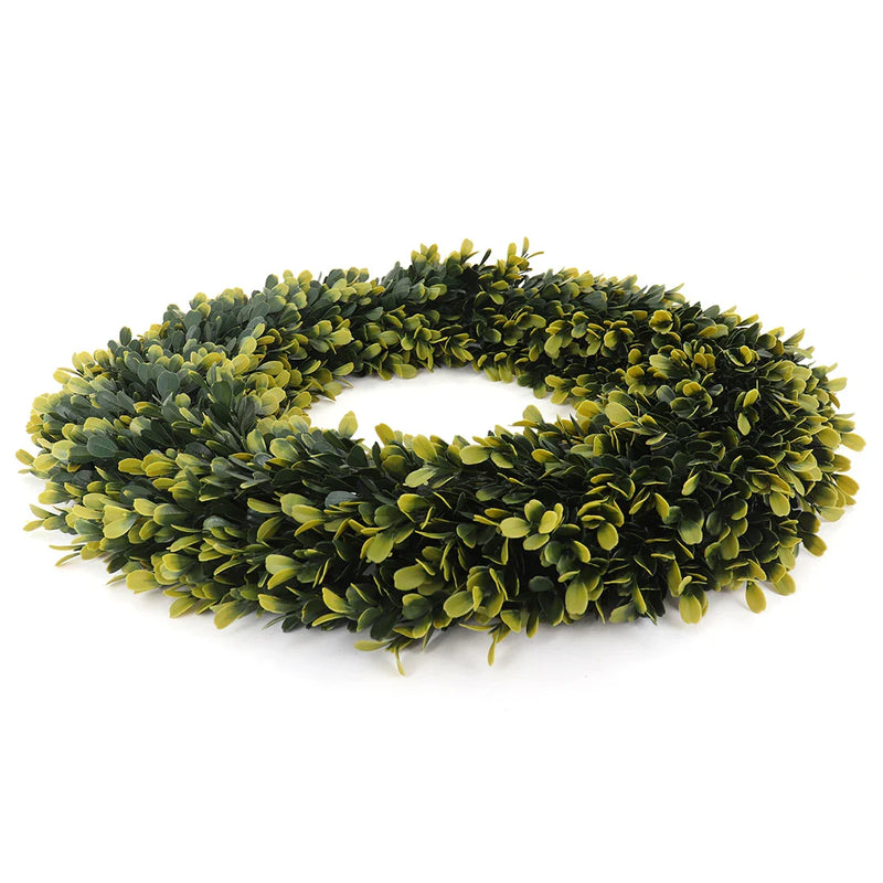 Golden Boxwood Wreath - Extra Large