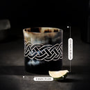 Horn Whiskey Shot Glasses Pack (4,8 & 12) – Hold Up to 6.5oz, Knot