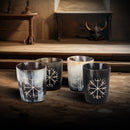 Horn Whiskey Shot Glasses Pack (4,8 & 12) – Hold Up to 6.5oz, Wayfinder