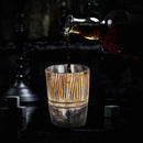 Horn Whiskey Shot Glasses Pack (4,8 & 12) – Hold Up to 6.5oz, Stripes