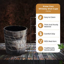 Horn Whiskey Shot Glasses Pack (4,8 & 12) – Hold Up to 6.5oz, Web