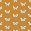 Gold Yellow Butterfly Wallpaper