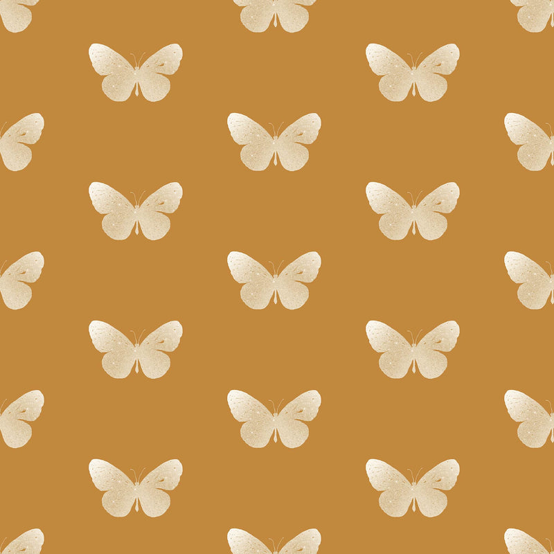 Gold Butterfly Wallpaper