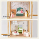 Tiny Land® Sweetwood Evergreen Dollhouse without Dolls