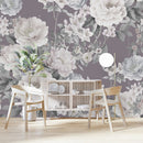 Pastel Shades of Floral Wallpaper