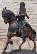 Arab Warrior with Gun on Horse - Limited Edition Bronze Sculpture by Nardini