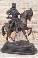 Arab Warrior with Gun on Horse - Limited Edition Bronze Sculpture by Nardini