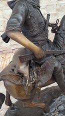 Arab Warrior with Gun on Horse - Limited Edition Bronze Sculpture by Nardini