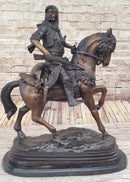 Arab Warrior with Gun on Horse - Limited Edition Bronze Sculpture by Nardini