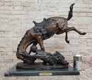 Wicked Pony Western Horseman Bronze Sculpture by Frederic Remington