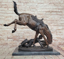 Wicked Pony Western Horseman Bronze Sculpture by Frederic Remington