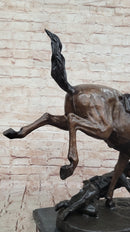 Wicked Pony Western Horseman Bronze Sculpture by Frederic Remington