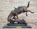 Wicked Pony Western Horseman Bronze Sculpture by Frederic Remington