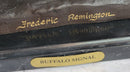 Buffalo Signal by Frederic Remington Bronze Native American Sculpture Statue 33" x 26"