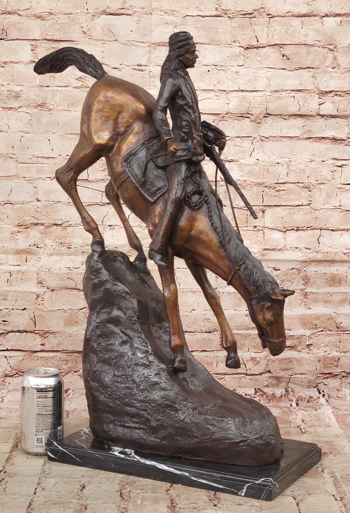 Frederic Remington Mountain Man Frontiersman Descending Hill Western B