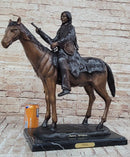 Frederic Remington PEACE Native American Indian on Horseback Bronze Sculpture Western