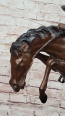 Frederic Remington WOOLY CHAPS Bronze Sculpture Western Cowboy 16" x 17"