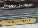 Frederic Remington WOOLY CHAPS Bronze Sculpture Western Cowboy 16" x 17"