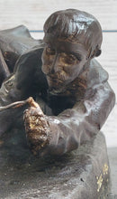 WICKED PONY Frederic Remington Bronze Sculpture on Marble Base Western Art 20" x 22"