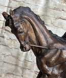 Frederic Remington Cowboy Bronze Statue Sculpture Country Western Art 17" x 21"