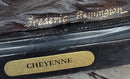 CHEYENNE by Frederic Remington Native American Riding Horse Bronze Statue Sculpture 8" x 10"