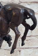 OUTLAW by Frederic Remington Western Bronze Statue Sculpture Cowboy Horse 10" x 9"