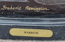 WARRIOR Frederic Remington Bronze Statue Sculpture Native American Horseman 9" x 10"
