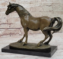 Arabian Horse Bronze Statue Sculpture PJ Mene Equestrian Stables Decor 10" x 11"