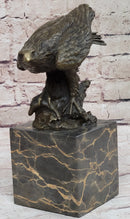 Art Deco Vienna Bronze Falcon American Eagle Bronze Sculpture Statue