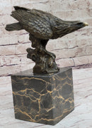Art Deco Vienna Bronze Falcon American Eagle Bronze Sculpture Statue